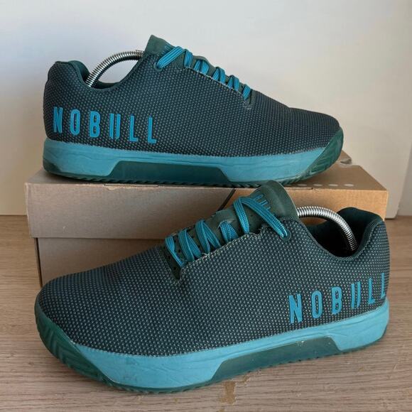 NOBULL SF Trainer Plus DEEPTEAL SuperFabric Men Athletic Sneakers- SZ 11.5 main image 10
